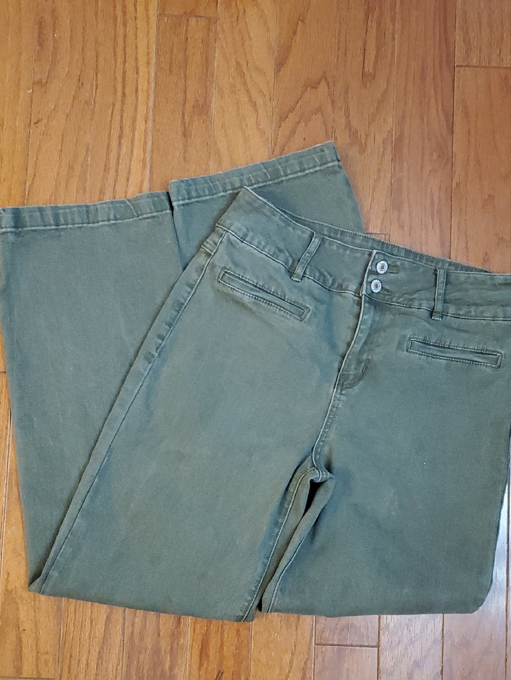 Sidefeel Straight leg Green Jeans Size 10